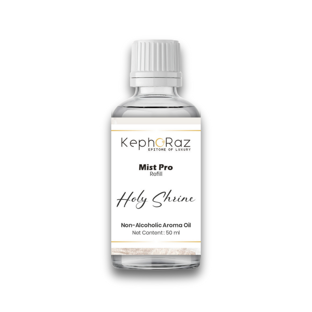 Kephoraz Mist Pro Refill - 50ml | Holy Shrine | Premium Non-Alcoholic Fragrance Oil
