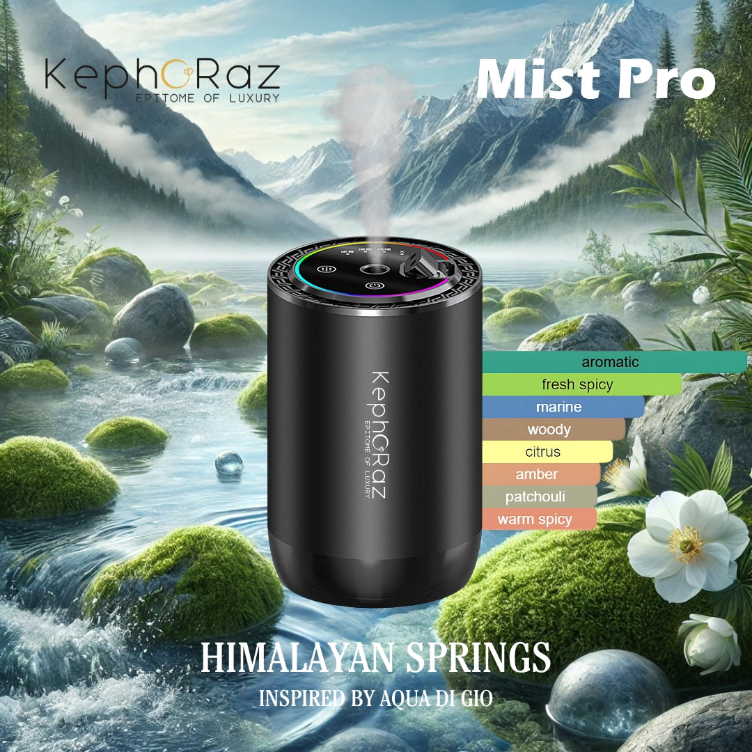 Kephoraz Mist Pro - Luxury Car Fragrance Diffuser