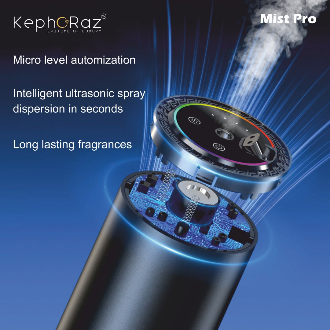 Kephoraz Mist Pro - Luxury Car Fragrance Diffuser