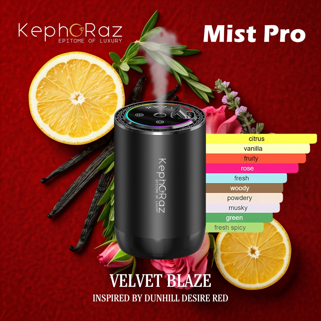 Kephoraz Mist Pro - Luxury Car Fragrance Diffuser