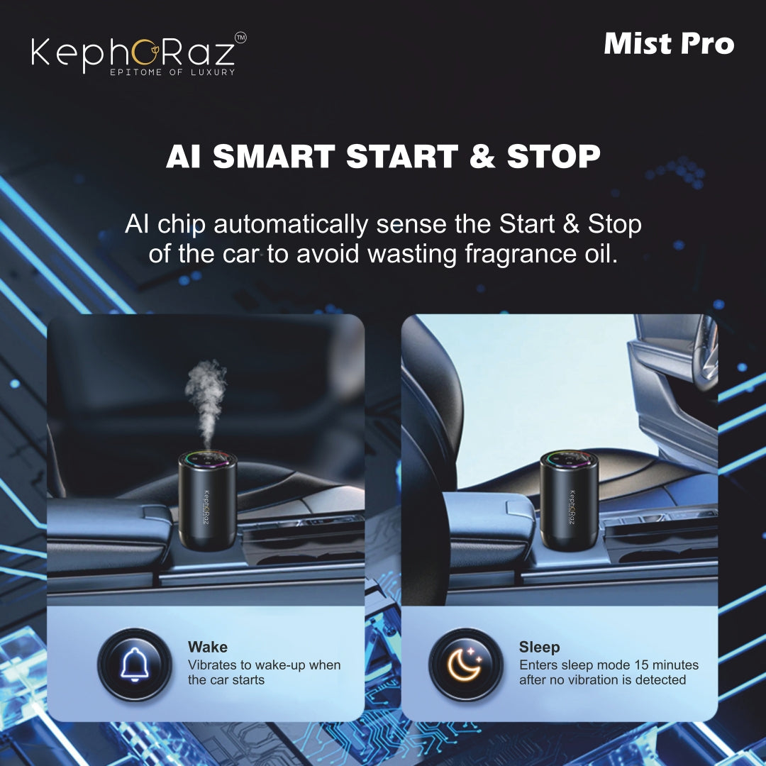Kephoraz Mist Pro - Luxury Car Fragrance Diffuser